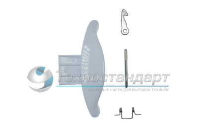 Ручка люка Indesit, код 116580, 065250