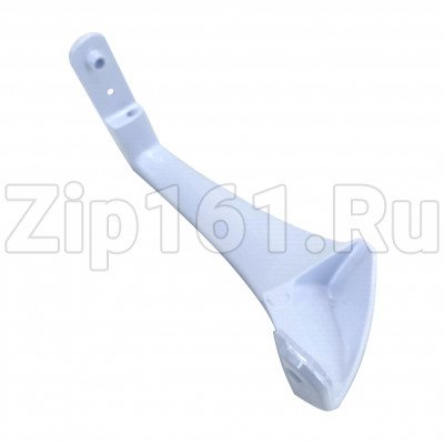 Ручка двери холодильника Бирюса 129-136 верхняя белая 0030050002