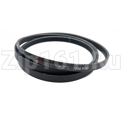 Ремень 1236J4 Hutchinson стиральной машины Whirlpool 481235818206